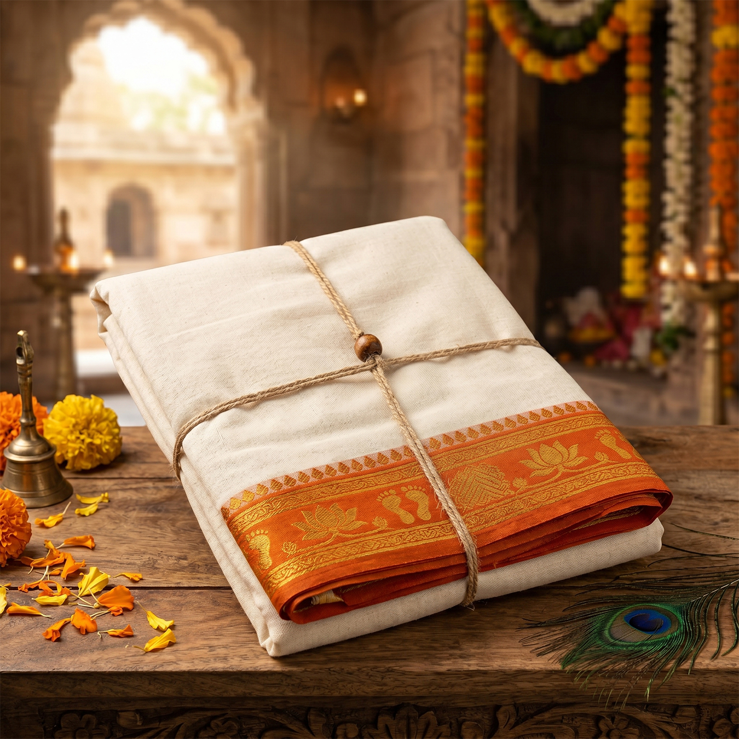 Blessed Shri Krishna Balram Dhoti Vastra