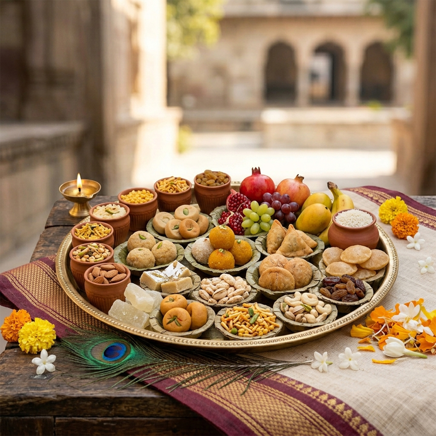 Sacred Chappan Bhog Prashad