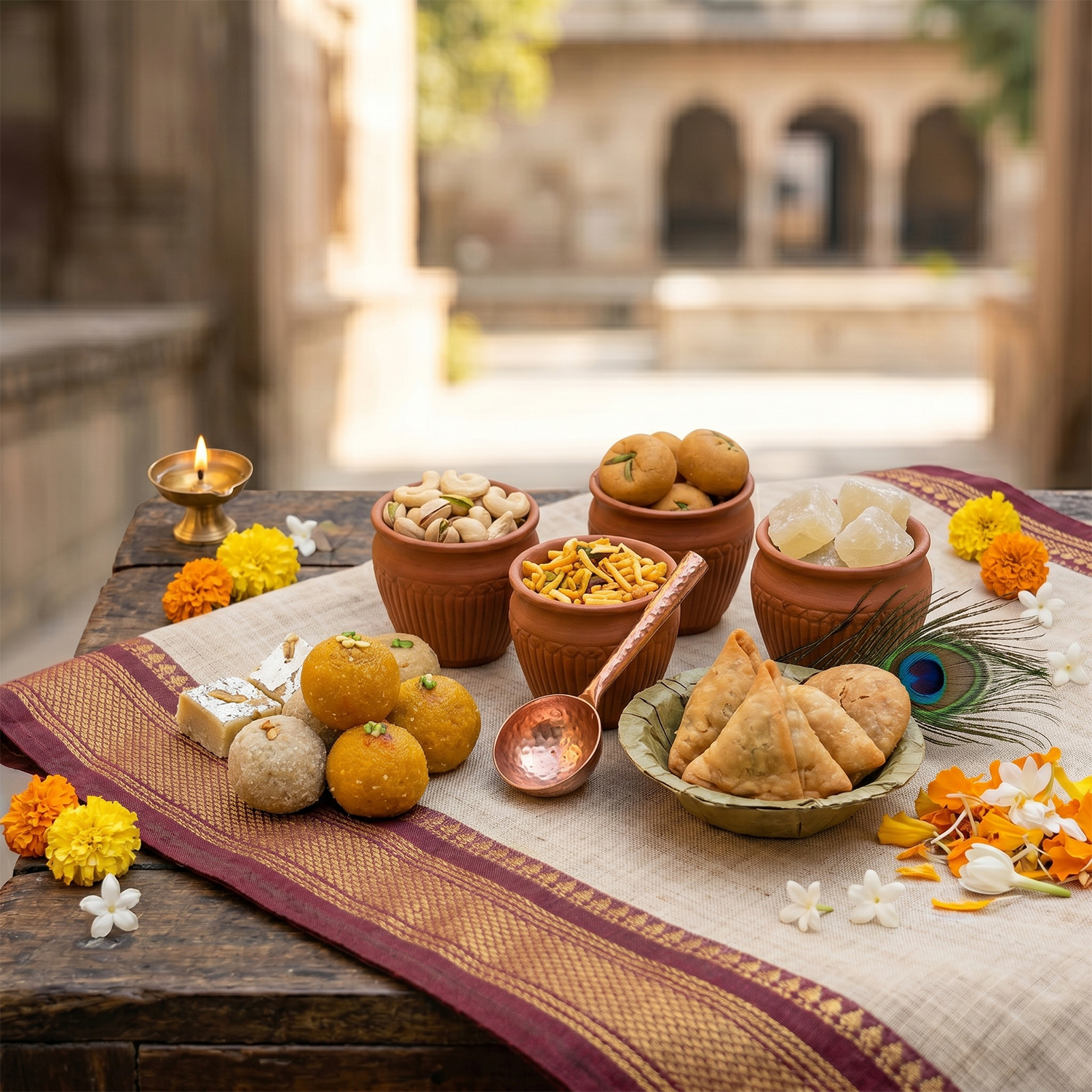 Sacred Chappan Bhog Prashad - Image 2