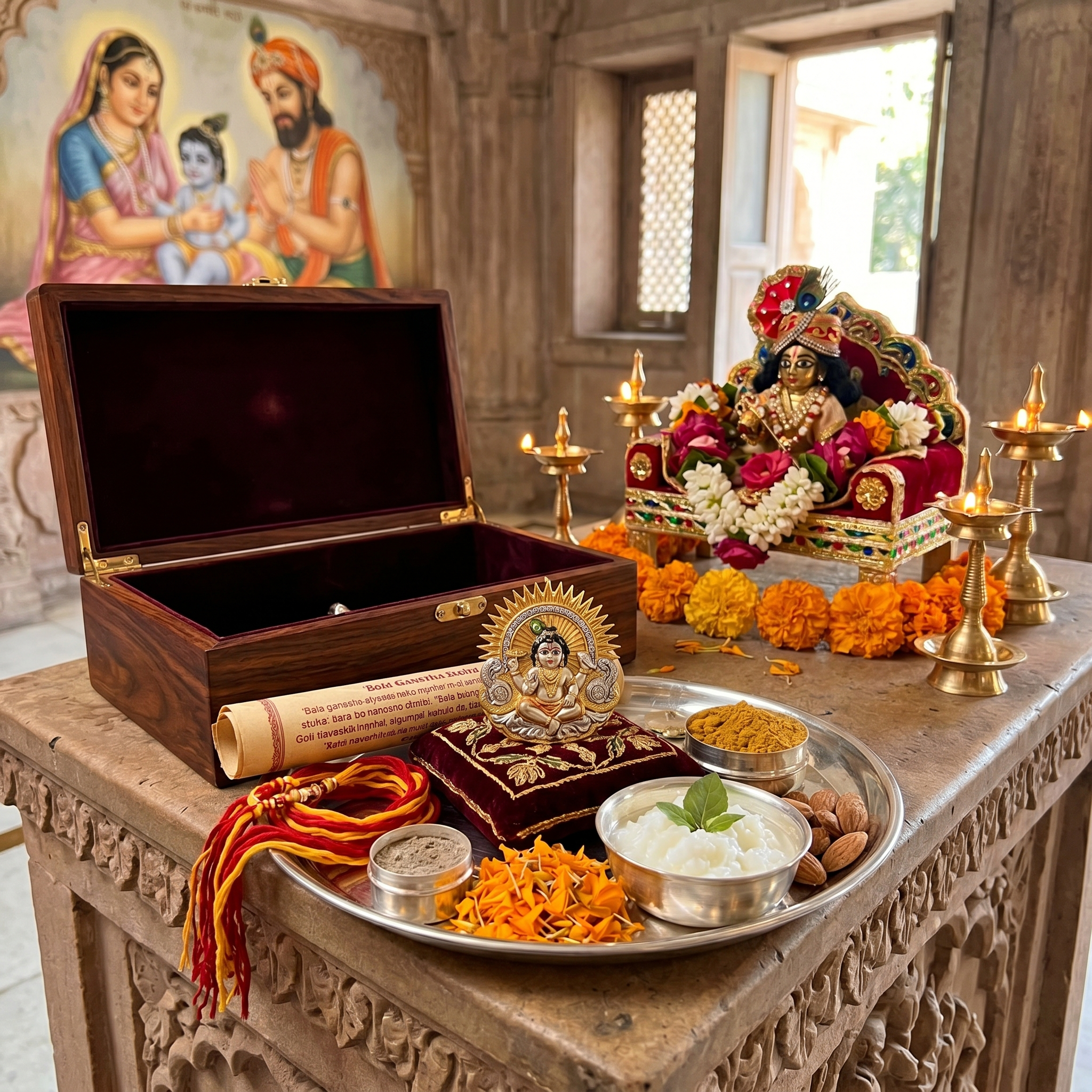 Shri Bal Krishna Raksha Kavach Pooja