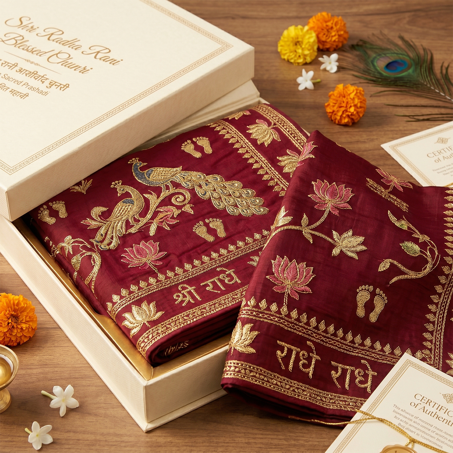 Shri Radha Rani Blessed Chunri - Image 2